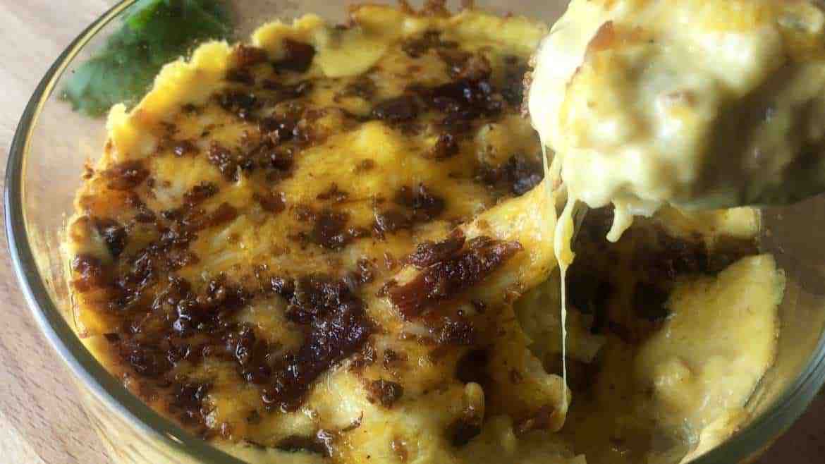 Keto Low Carb Cauliflower Mac and Cheese