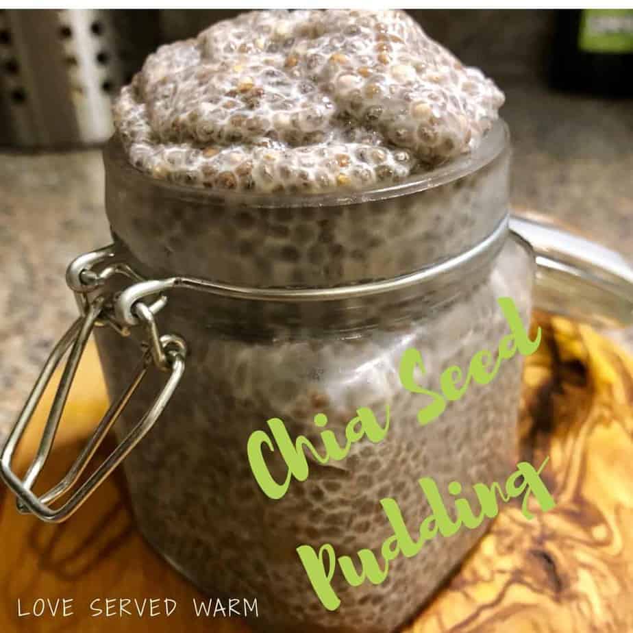 low carb, keto chia seed pudding