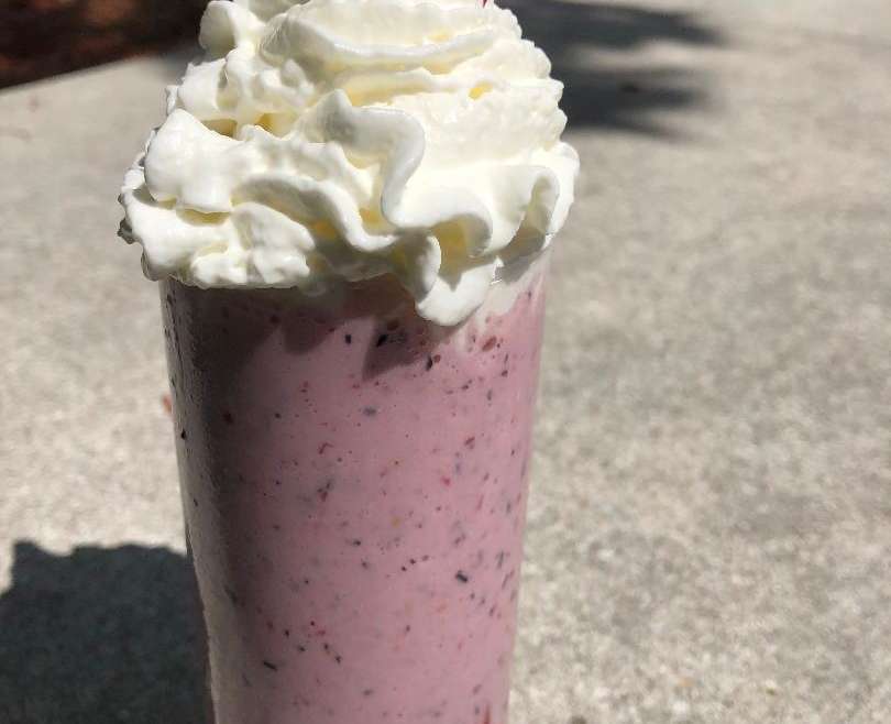Keto Berry Protein Smoothie