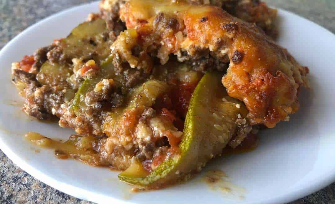 Keto Zucchini Lasagna
