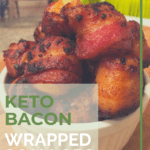 Keto Low Carb Bacon Wrapped Scallops