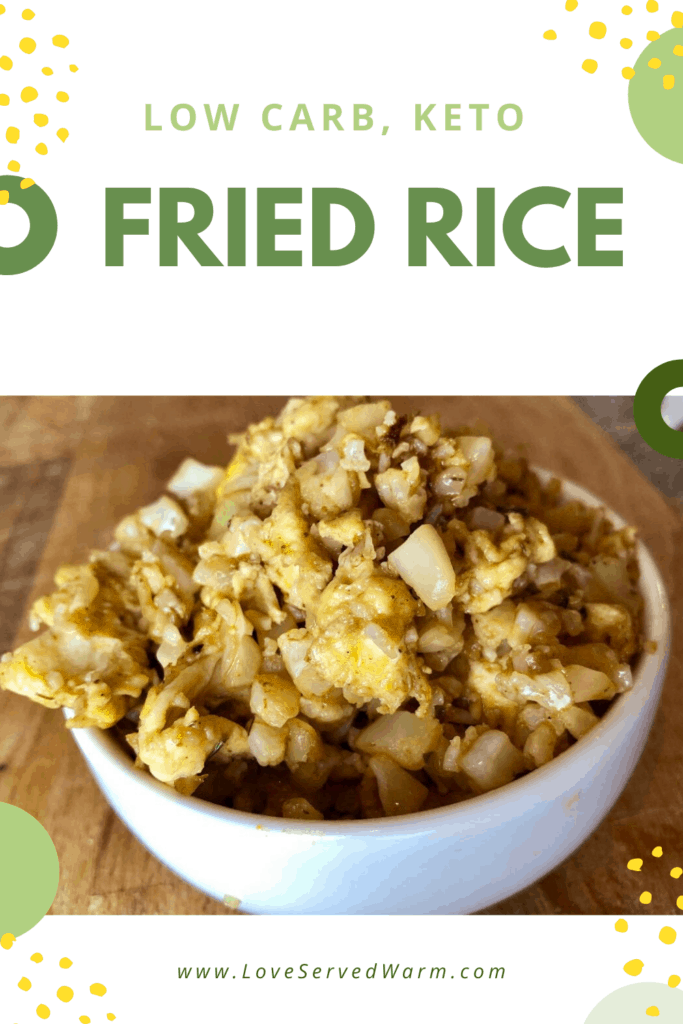 Low Carb Keto Fried Rice