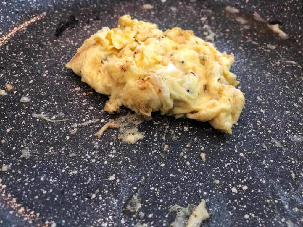 scrambled eggs